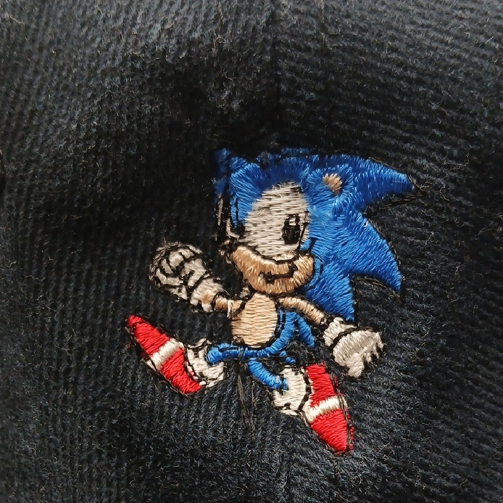 Vintage SEGA Channel Sonic The Hedgehog 90s Adjustable Hat Rare Retro Gaming - Picture 4 of 10